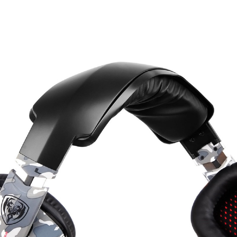 硕美科(SOMIC) G909迷彩版 混色7.1声效游戏耳机 头戴式电脑耳麦