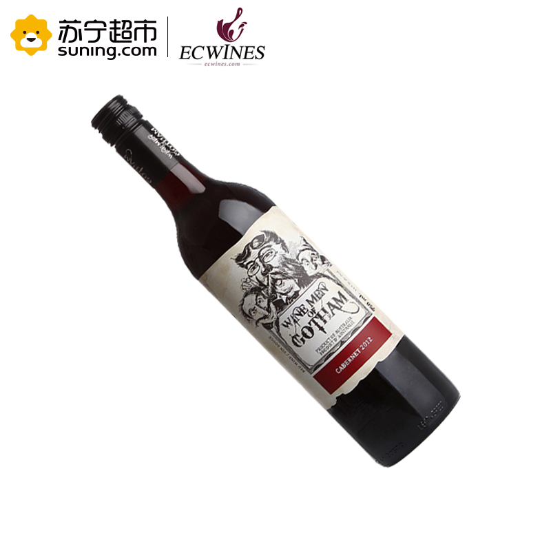 澳大利亚进口红酒哥谭绅士系列嘉本纳干红葡萄酒750ml