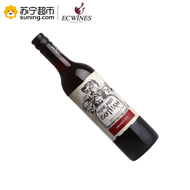 澳大利亚进口红酒哥谭绅士系列嘉本纳干红葡萄酒750ml图片