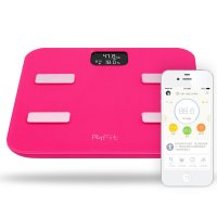 ChronoCloud 云悦RyFit 智能体质分析仪 体脂仪体重秤电子称瘦身神器 青春版 魅力红
