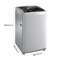 美的(Midea)MB65-eco11W 6.5公斤波轮洗衣机 智能操控 一键脱水 桶自洁 家用 智利灰