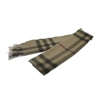 巴宝莉 BURBERRY 中性山羊绒围巾经典格纹 3743227