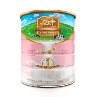 双娃(SHUANGWA)彩装一段(0-6个月适用)婴儿配方奶粉900g罐装