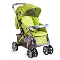 小龙哈彼婴儿手推车高景观四轮避震宝宝手推车轻便折叠LC519 蓝色婴儿车