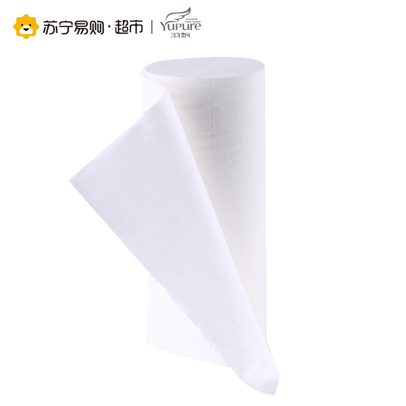 羽飘 布布狗无芯卷纸 1500节3层12卷装