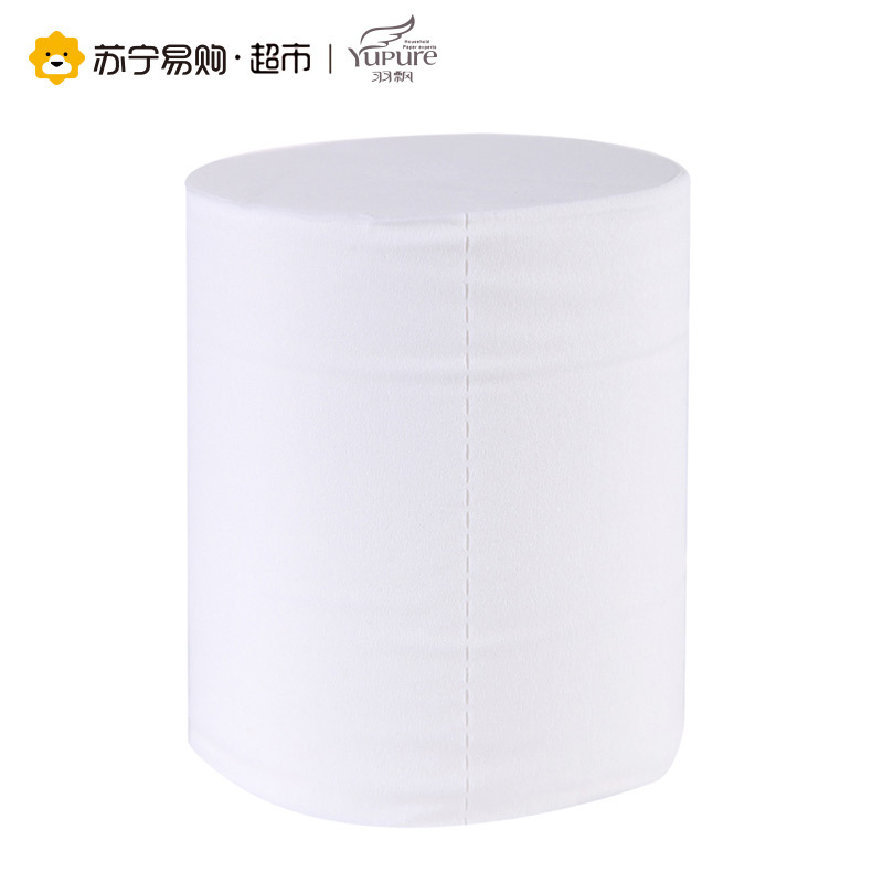 羽飘 布布狗无芯卷纸 3层2000节10卷装