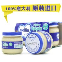 意大利原装进口美林Mellin婴儿蔬菜鲈鱼泥 宝宝辅食 富含蛋白质