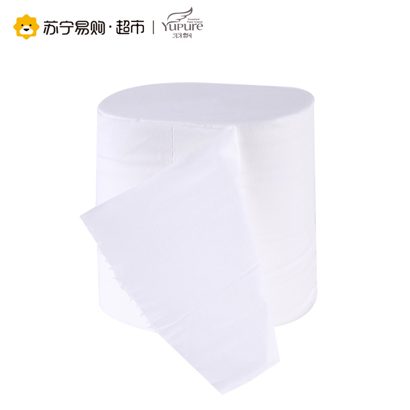 羽飘 布布狗无芯卷纸 3层3000节10卷装
