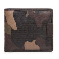 COACH蔻驰Heritage迷彩中款钱包74549 boi