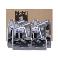 美孚(Mobil)美孚1号全合成机油 5w-40 SN级(4*4L装)
