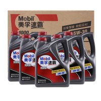 美孚(Mobil) 美孚速霸1000机油 5w-30 SN级 (6*4L装)