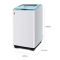 海尔(Haier)MBM30-268W 3公斤迷你免清洗波轮洗衣机