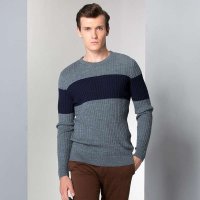 法派2015秋冬男装男士羊毛衫K1B33541