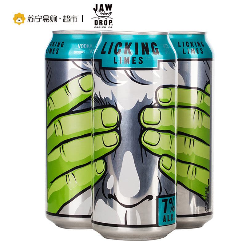 夺目 JAW DROP 青萌预调鸡尾酒473ml*1听图片