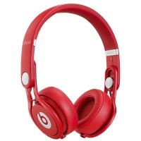 Beats mixr 混音师DJ HIFI头戴式重低音耳机耳麦 红色