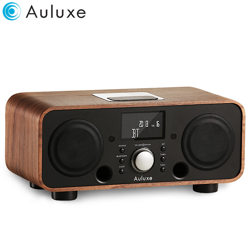 欧乐司(AULUXE)音响AW3021 NEW BREEZE无线蓝牙/FM/USB全面兼容音响 (黑色)