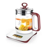 金正(NINTAUS)JZW-1820彩屏保温养生壶 玻离壶 花果茶壶