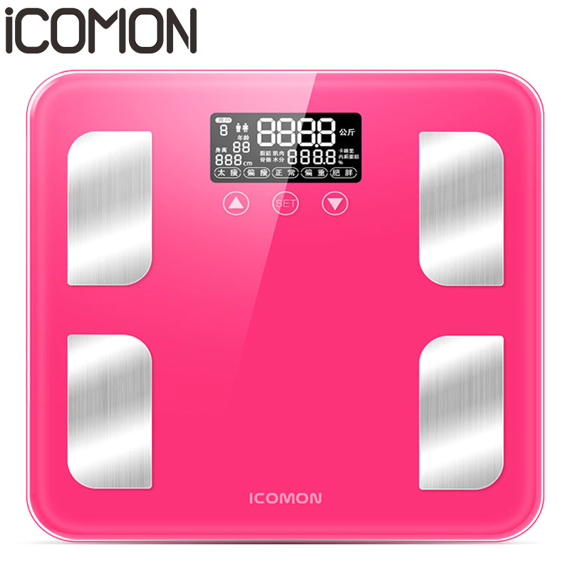 沃莱(ICOMON)脂肪秤 电子秤人体秤体重秤FG315L
