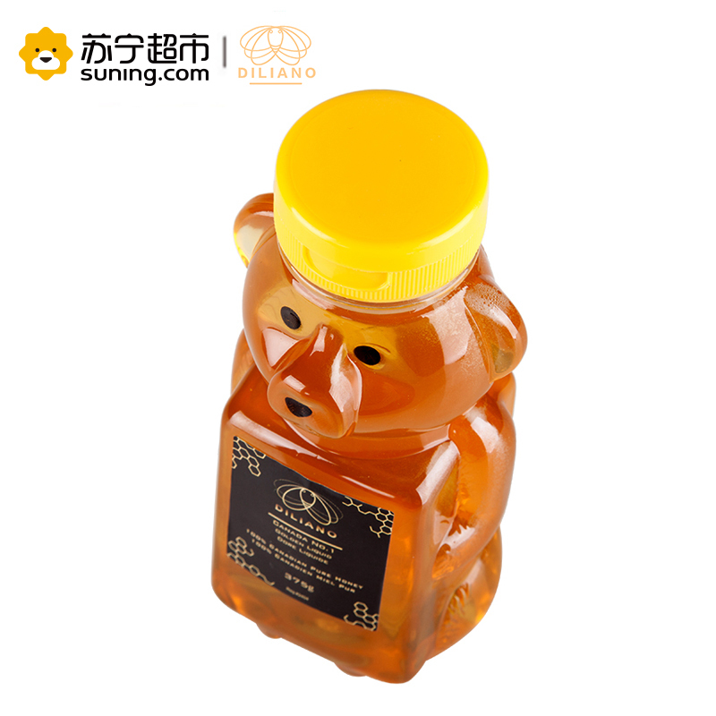 帝丽爱诺(DILIANO)四叶草蜂蜜 375g 单瓶装 加拿大进口蜂蜜冲调