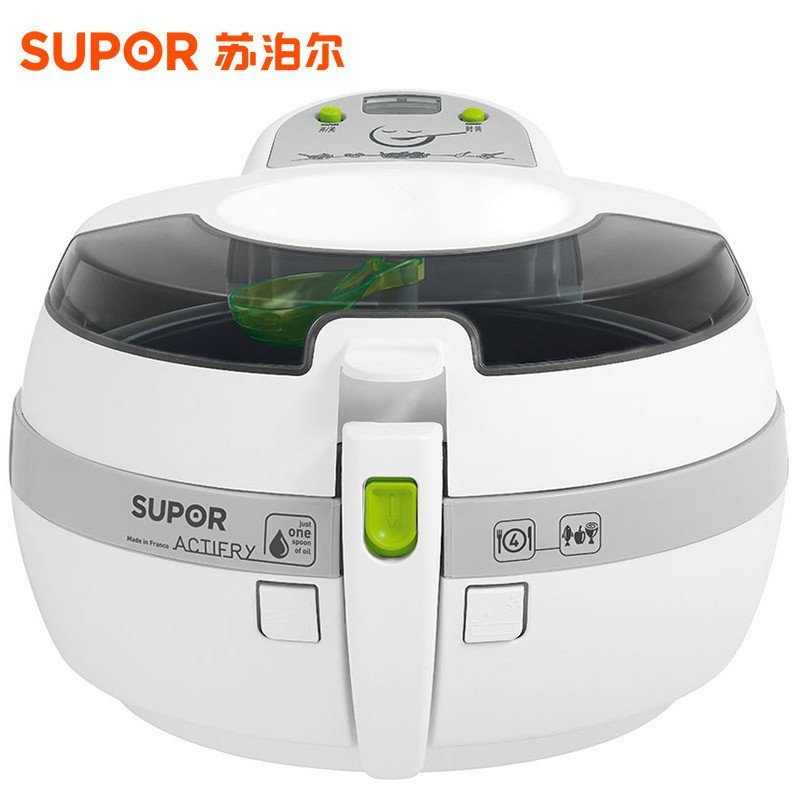 SUPOR/苏泊尔 AF10G01-128 空气翻炸锅 法国进口无油烟智能电炸锅一锅多用