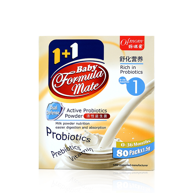 [苏宁自营]妈咪爱 (ofmom)活性益生菌80P*1.5g