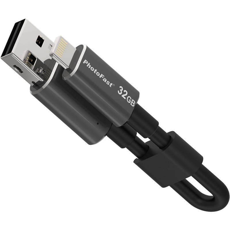 立达(Gigastone)PhotoFast Memory Cable USB2.0闪存数据线32GB 苹果8PIN接口