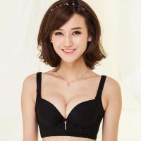 缪诗清波舞动光面集中调整型文胸101625BK01