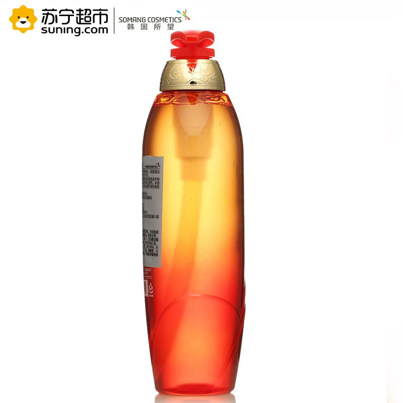 [苏宁超市]Somang所望红花牌山茶籽阿尔干沐浴露 750ml