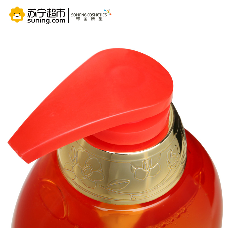 [苏宁超市]Somang所望红花牌山茶籽阿尔干沐浴露 750ml
