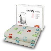 彩虹智能双人电热毯电褥子手机调温控1.7*1.4米 W16E
