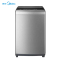 美的(Midea) MB100-6000QCS 10公斤洗衣机 安心童锁 桶自洁 家用 银色