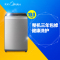 美的(Midea) MB100-6000QCS 10公斤洗衣机 安心童锁 桶自洁 家用 银色