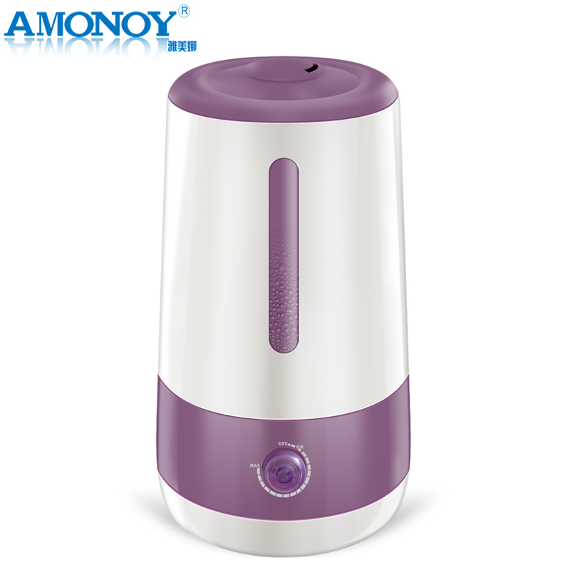 雅美娜(AMONOY)加湿器MJS-618 家用办公室卧室超声波空气增湿器