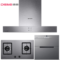 德意(DE&E)抽油烟机826T+天然气燃气灶716G+消毒柜100-6 烟灶消三件套