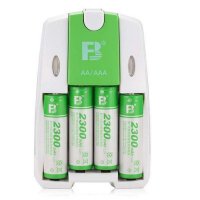 沣标 5号充电电池套装4节2300mAh 
