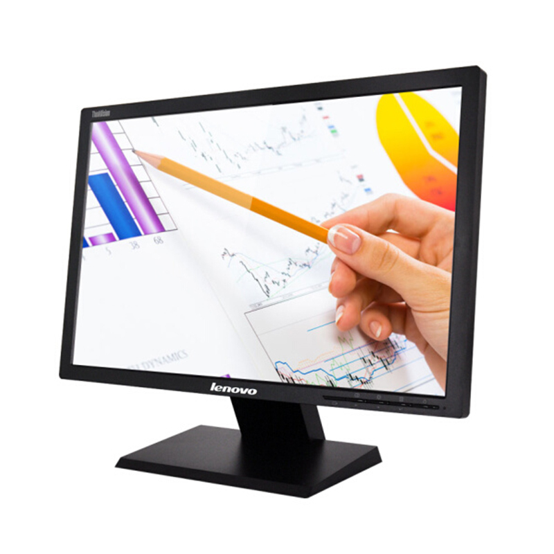 联想(Lenovo)商用显示器 扬天20英寸宽屏LED液晶 TN面板 黑色