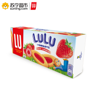 露怡(LU)草莓果酱饼干120g/盒