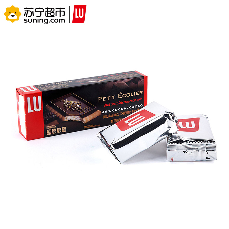 露怡(LU)黑巧克力饼干 150g/盒