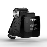飞利浦车载MP3 SA1608 车载MP3无损音乐播放器汽车用点烟器式USB充电 黑色