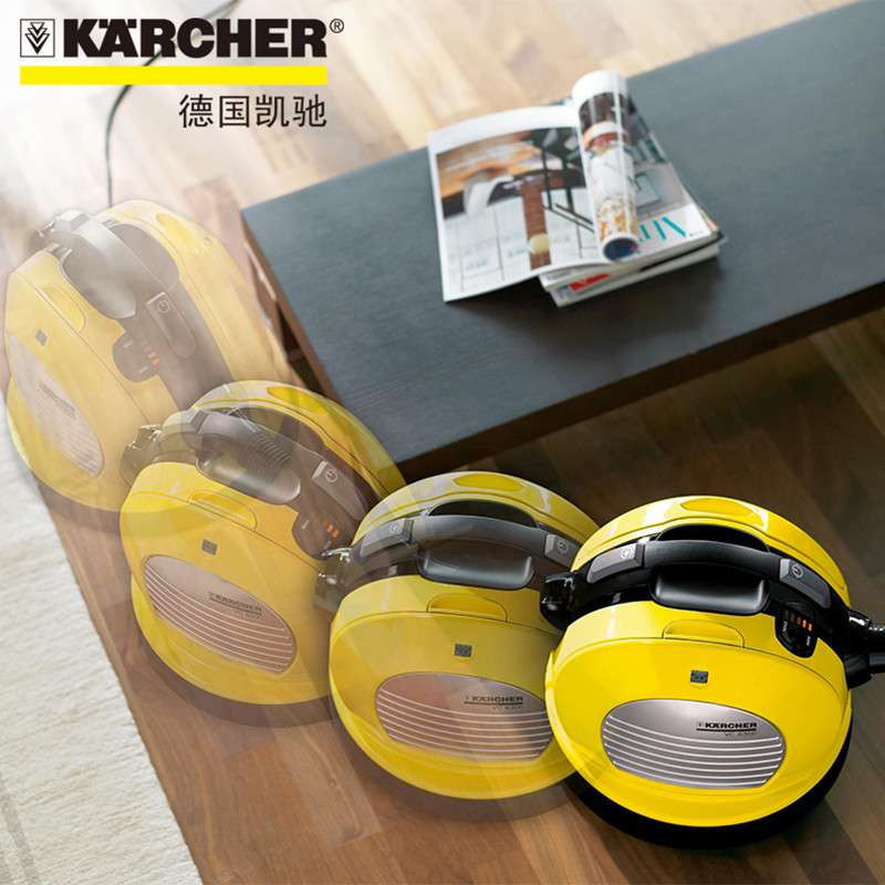 德国凯驰(KARCHER) 卧式吸尘器VC6300家用真空干式强力HEPA除尘机原装进口织物类尘袋’1600’W