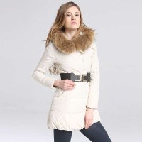 ANNA COSMO女式优雅羽绒服白色ANA14A270