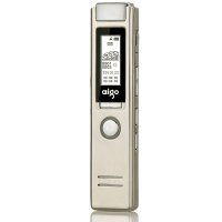 爱国者(aigo)R6611录音笔微型 高清远距降噪 MP3播放器 学习/会议适用 8G 香槟金色