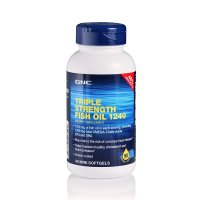 GNC/健安喜 浓缩鱼油软胶囊 1240mg*90粒