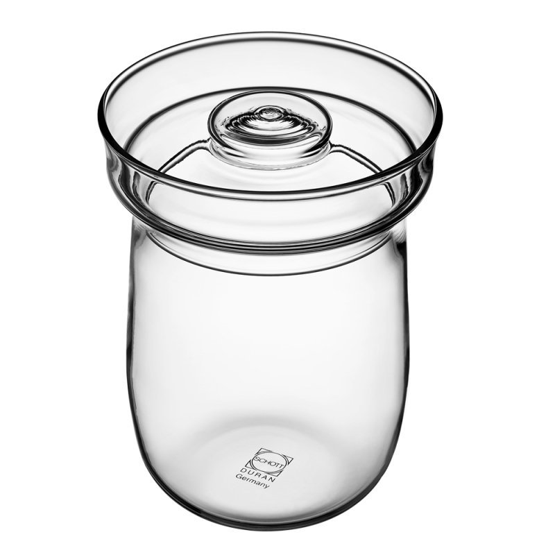 北鼎(buydeem)养生壶A200配套专用玻璃炖盅 珍珠灰 0.48L
