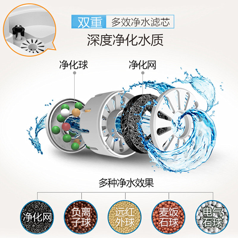小熊(Bear)JSQ-A40H1 净化静音加湿器 4L大容量 零辐射抑菌