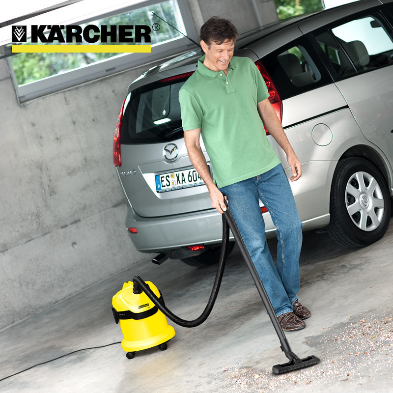 德国凯驰(KARCHER)吸尘器MV2干湿两用式家用除螨桶式吸尘器尘盒/尘桶12L罗马尼亚进口’1000’W