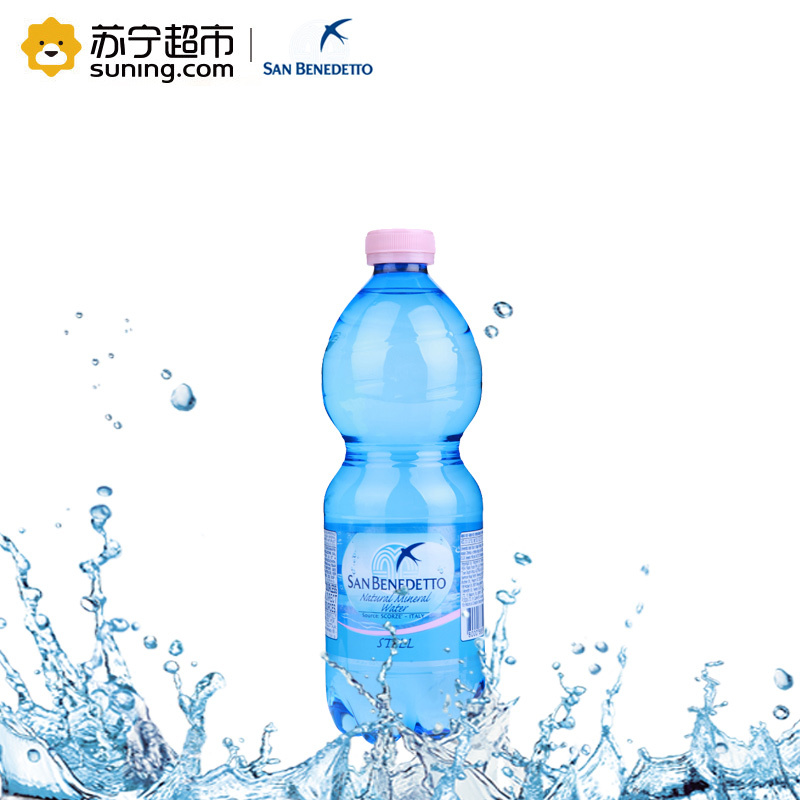 意大利进口SANBENEDETTO圣碧涛天然矿泉水 500ml*24