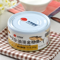 [苏宁易购超市]大洋世家 油浸金枪鱼罐头185g 开罐即食 做寿司材料 旅行搭档