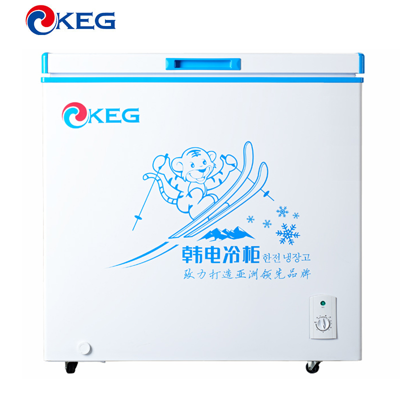韩电(KEG)BC/BD-208TM 208升卧式冷柜 冷藏冷冻转换变温柜 家商两用 静音节能