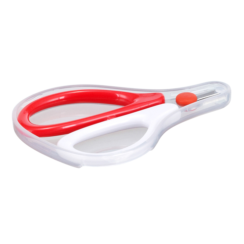 [苏宁自营]日康(rikang)宝宝专用剪刀 RK-3667 防夹肉安全剪刀